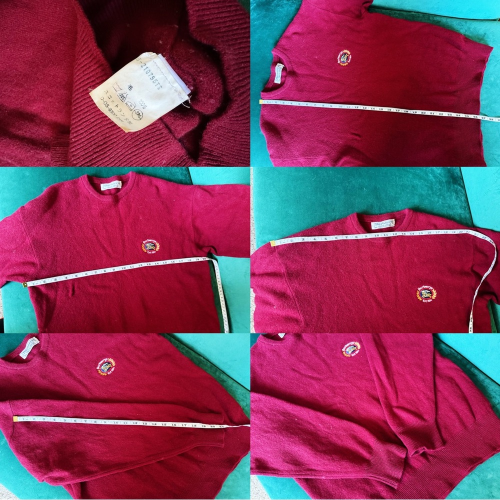 Authentic Burberry Wool Sweater - image 4